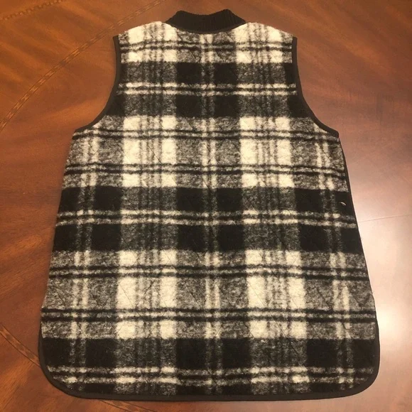 Madewell Reversible Vest in Copeland Plaid - Picture 6 of 10